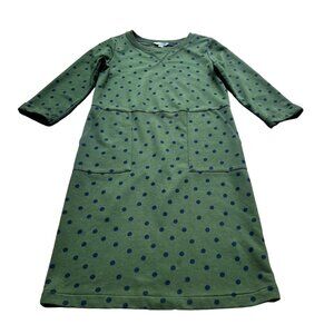 Boden Green Polka Dot Dress
